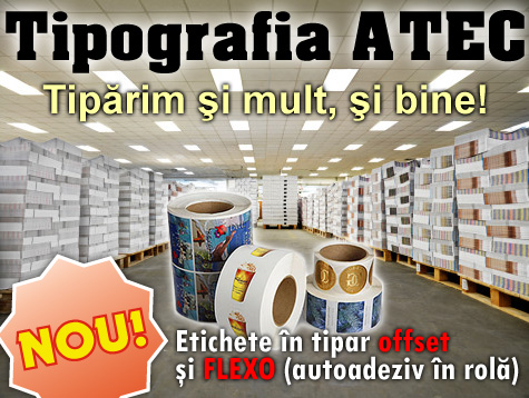 Tipografia ATEC - tiparim si mult, si bine!